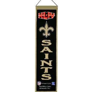 Saints Super Bowl XLIV Heritage Banner