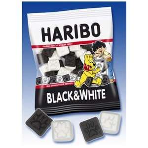 Haribo Black and White 200g  Grocery & Gourmet Food