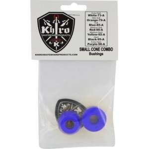  Khiro Small Cone Soft Blue Skateboard Bushings   85a 