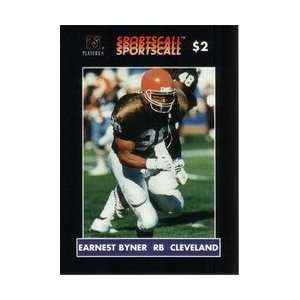  Collectible Phone Card $2. Earnest Byner (RB Cleveland 