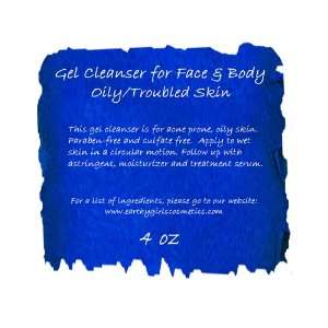  Gel Cleanser for face & body For oily and Acne prone skin 