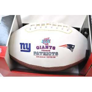 Super Bowl XLII (42) New England Patriots vs New York Giants Official 