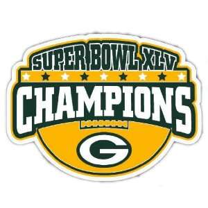  Green Bay Packers 2011 Super Bowl XLV Champions NFL Logo 6 