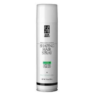   Grafix Shaping Hair Spray, Extra Super Hold Mist 10  10 oz (Pack of 5