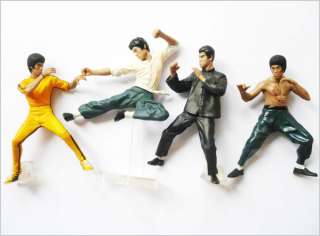 2010 BANDAI Bruce Lee 4 FIGURES SET 4  