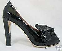 410 NICOLE BRUNDAGE COCO Black Womens Shoes 7 EUR 38  