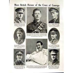  1916 WORLD WAR CHARLES CADELL COOMBES SPENCER DELANEY 