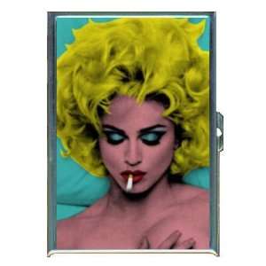   Blonde Pop Art Smoking ID Holder Cigarette Case or Wallet Made in USA