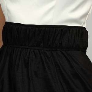 Max & Cleo Black & White Jessica Bubble Hem Dress 12  