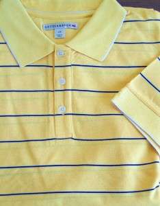 NWT Mens Cutter & Buck 100% cotton golf shirt Size L  
