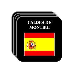 Spain [Espana]   CALDES DE MONTBUI Set of 4 Mini Mousepad Coasters