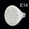 38 LED 1.5W E14 White Spot Light Lamp Bulb 230V  