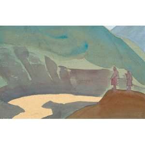 Hand Made Oil Reproduction   Nicholas Roerich   24 x 16 inches 