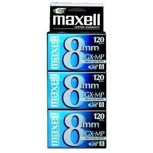  Maxell GX M P6 120 Camcorder, 3 Pack Electronics