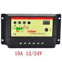 10A Solar Street path Light Panel Charge Controller Regulator 12V/24V 