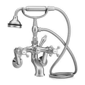  Cheviot Wall Mount Hand Shower Tub Faucet 5115BN Brushed 