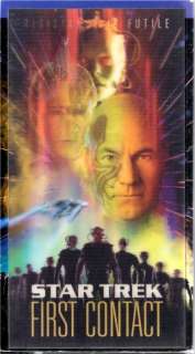 Star Trek First Contact VHS 1996 Patrick Stewart 097363324300  