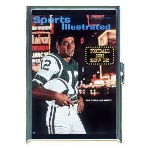 Joe Namath Football NY Jets ID Holder Cigarette Case or Wallet Made 