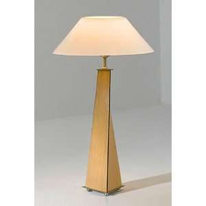 Candela Table Lamp   natural oak, small base, 220   240V (for use in 
