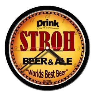  STROH beer and ale cerveza wall clock 