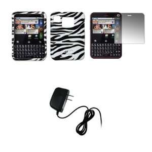 Zebra Stripes Design Snap On Cover Case + Screen Protector + Home Wall 
