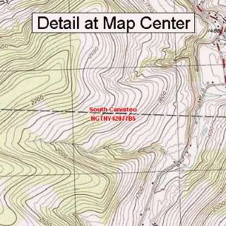   Map   South Canisteo, New York (Folded/Waterproof)