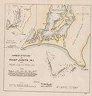 Point Judith Rhode Island Harbor Of Refuge 1893 Map