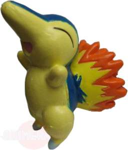   Keshipoke DP Vol 9 CYNDAQUIL Mini Figure + Pokeball Eraser Toy Ensky