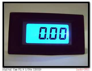 3½ DC 0 20V Blue LCD Digital Volt Panel Meter Voltmeter  