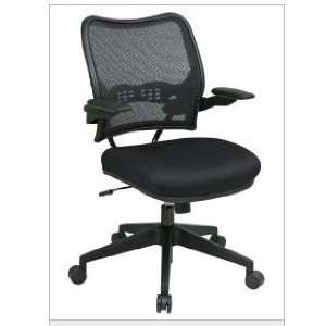 Deluxe Air Grid® Back Chair with Black Mesh Seat, Cantilever Arms And 