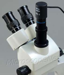 W43CF4 L54P C02 Binocular Stereo Microscope with Boom Stand Image 3