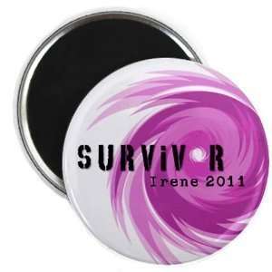  Creative Clam Survivor 2011 Hurricane Irene Pink 2.25 Inch 