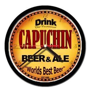  CAPUCHIN beer and ale cerveza wall clock 