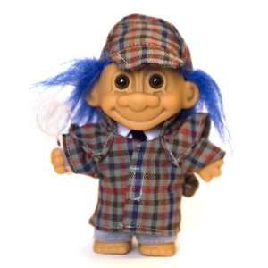  My Lucky Troll INSPECTOR Troll Doll (Blue Hair) Toys 