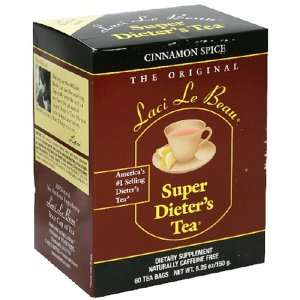 Laci Le Beau Super Dieters Tea Cinnamon Spice 60 tea bags  