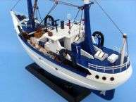Calm Seas 19 Model Fishing Boat Replica Nautical Decor  