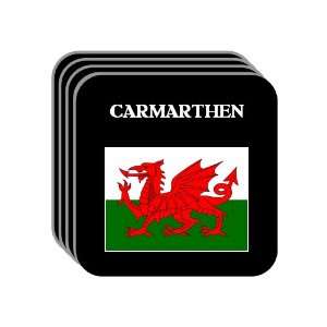  Wales   CARMARTHEN Set of 4 Mini Mousepad Coasters 