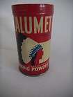 Vintage Advertising CALUMET Baking Powder Tin INDIAN CHIEF 1 Pound Can
