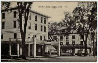 Hotel/Filling Station Lincoln ME Maine Penobscot County  