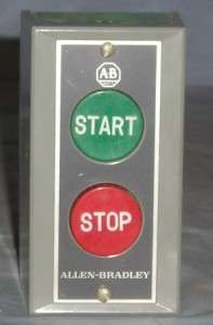 Allen Bradley START STOP Pushbutton Switch NOS  