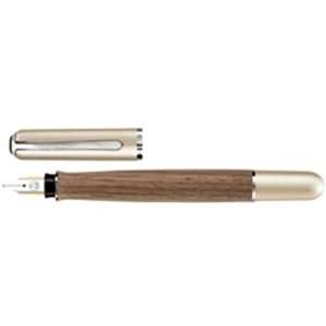  Pelikan P364 Epoch Nut Wood Fountain Pen  Very Broad 