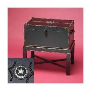  Texas Star Leather Trunk