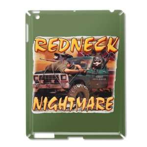  iPad 2 Case Green of Redneck Nightmare Rebel Confederate 
