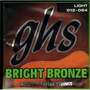  GHS BB30L Light Bright Bronze Acoustic Guitar Strings 