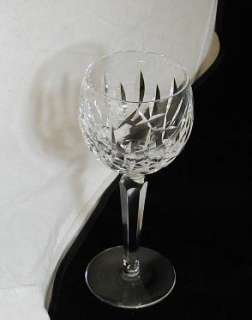 WATERFORD CRYSTAL KILDARE HOCK WINE GLASS PLAIN BASE  