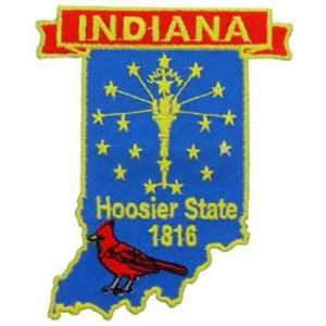  Indiana State Map Patch 3 Patio, Lawn & Garden