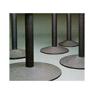 Black Cast Iron Pedestal Table Base   Standard Height   1 Each   Model 