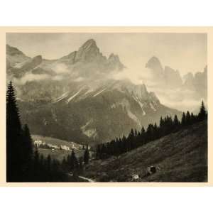  1927 San Martino di Castrozza Pala Group Mountain Italy 