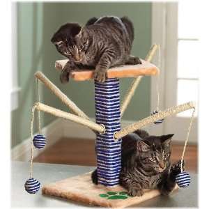  Kitty / Kitten / Cat Play Pet Tree with Scratcher + Toys 
