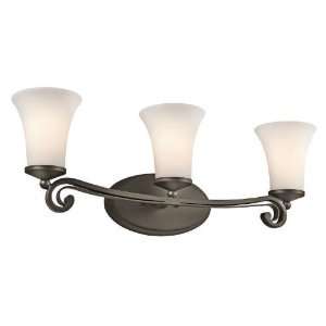  Kichler 45302OZ Classic (Formal Traditional) Bath 3 Light 